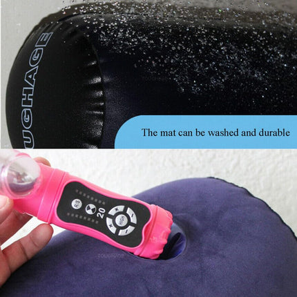 KunBang Inflatable Sex Pillow Sofa with Vagina Hole Portable Magic Sex Aid Couple Sex Position Multifunctional Sex Furniture for Couples Women