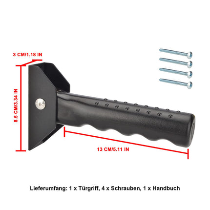 iGuerburn Door Assist Grab Bars - Foldable Doorknob/Stair Grab Bars for Seniors - Standing Aid Extra Grab Bar - Supports up to 136 kg