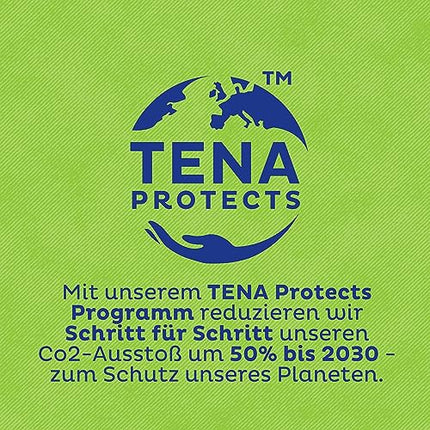 TENA Discreet Extra Plus - 96 pads in a monthly pack (6 x 16 pads), individually wrapped - feminine sanitary pads - for moderate bladder weakness and incontinence