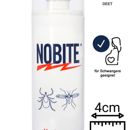 NOBITE skin spray, insect repellent for application to the skin (100 ML)