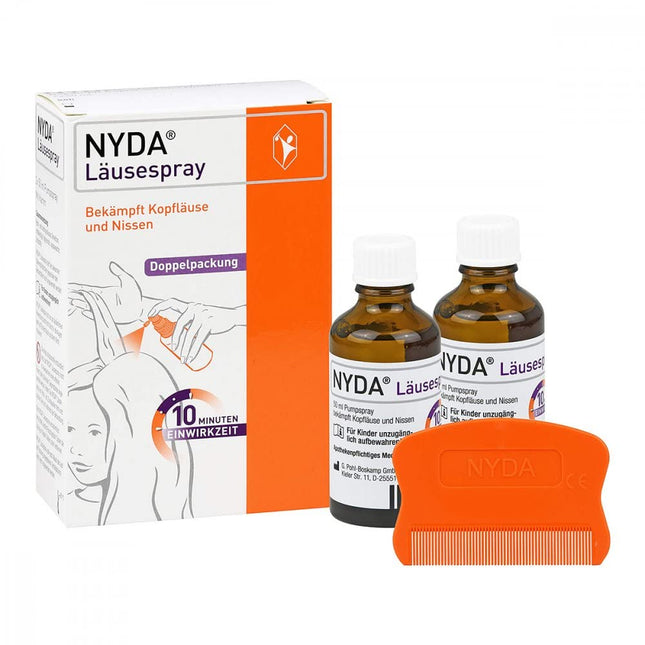 NYDA Lice Spray, 2 x 50 ml