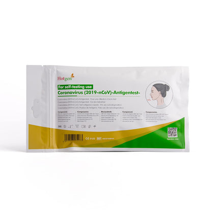 Hotgen Corona Rapid Test Self-Test Antigen Test for SARS-CoV-2, 10 Pieces (Pack of 1)…