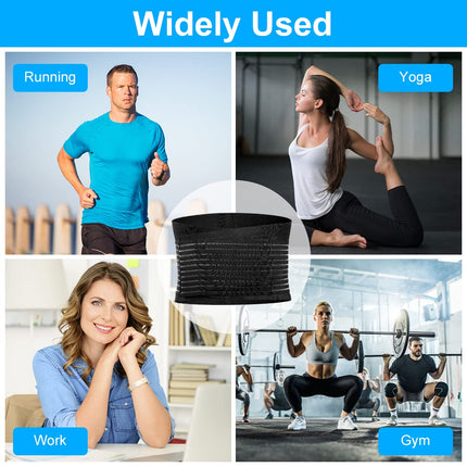 ACWOO Back Brace Back Support Belt for Men and Women, Breathable Back Belt, Back Support for Sports Back Brace Relieves Back, Anti-Sweat Lumbar Belt Back Support Belt (M)