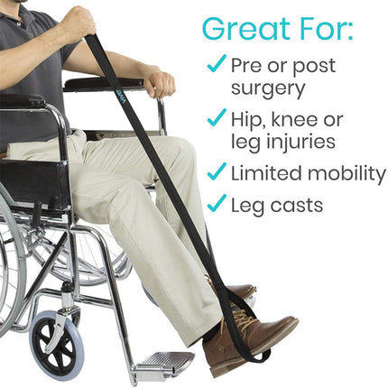 CENPEK Recovery Aids for Knee and Hip Replacement, Leg Lifter Mobility Aid for Bed with for Elderly, Disabled and Adults