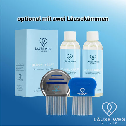 Double Power - Premium Lice Lotion and Lice Shampoo - 200ml - from the clinic