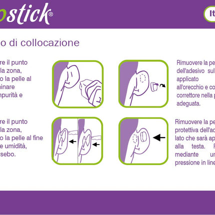 Otostick | Corrector for floppy ears | Contains 8 corrections | For ages 3 and up.