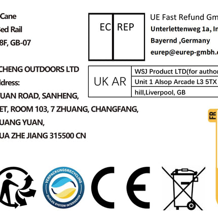 BeneCane bed railings for elderly and disabled people, bed rails for the elderly, nursing bed for safety, height-adjustable railings, fall protection, standing aid &amp; exit aid