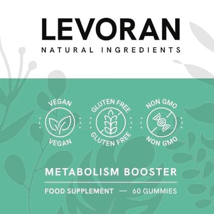 Levoran Metabolism Booster Gummies, vegan, gluten-free