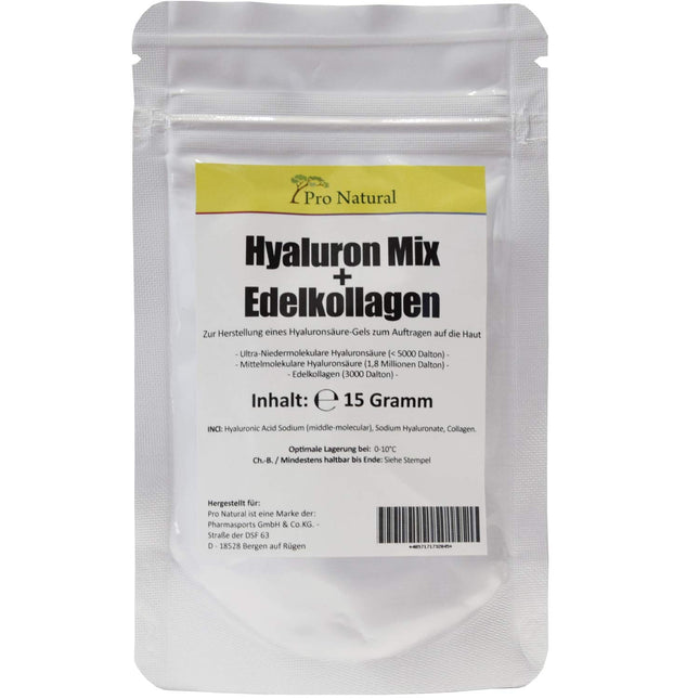 Hyaluronic Acid Collagen Powder 15 grams