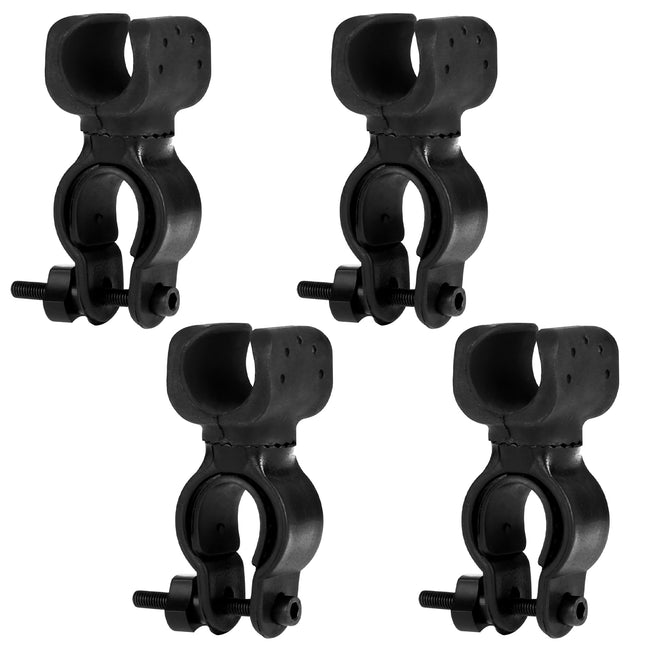 4 pieces cane holder, walking stick holder, wheelchair accessories, walking stick folder for mobility scooters, crutch holder, drive rollator, walker