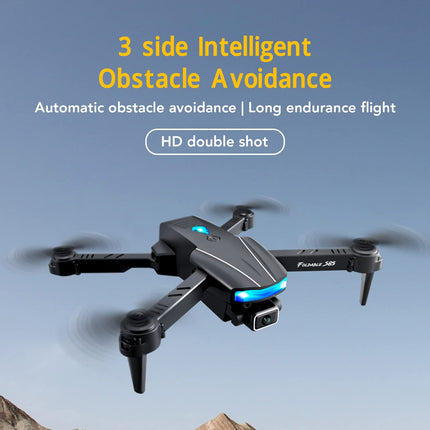 Foldable Drone with 4K HD Dual Camera for Adults, Altitude Hold, Headless Mode, Gravity Sensing, Camera Drones for Adults/Beginners, Gifts for Girls/Boys
