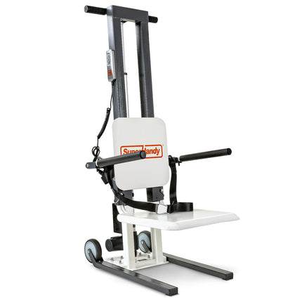 SuperHandy Electric Floor to Stand Lift for Seniors and People with Disabilities - up to 227 kg Weight Cap, Standing Aid, Portable, Adjustable, Ergonomic Design, Easy Storage [for