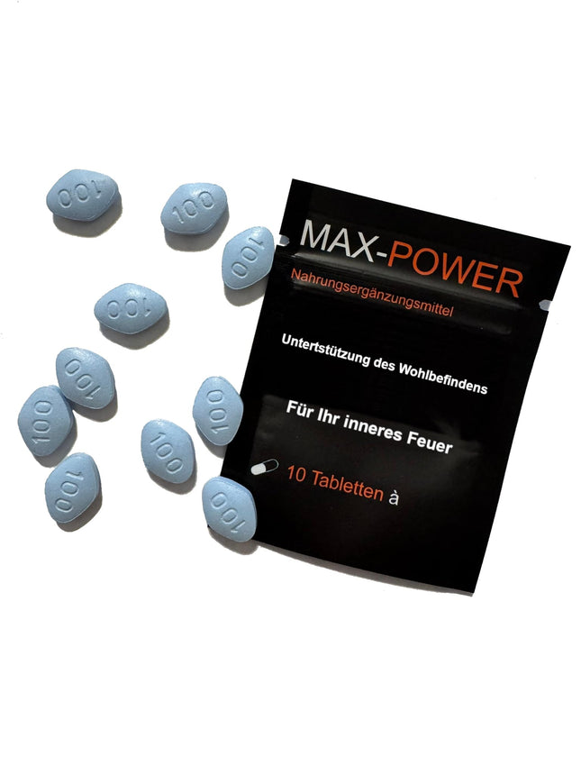 10 Blue Tablets, the Originals, Intense Dietary Supplement for Women &amp; Men, Boost Tablets, Libido, Intense
