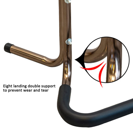 kyaoayo standing and sitting aid, height-adjustable safety handrails, support frame with 3 handles, secure stand, mobility and everyday aids for the elderly, pregnant women and the disabled