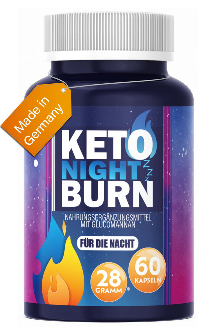 NEW: Enolenia® KETO NIGHT BURN Metabolism extremely - fast &amp; finally, capsules with high-quality natural ingredients for women + men for the night