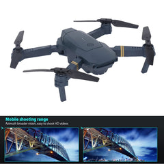 WiFi Drone, RC FPV Drone, with 720P HD Aerial Camera, Foldable Quadcopter with 360° Rolling Headless Mode, for Children, Adults and Drone Beginners