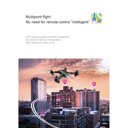 LUXWALLET SG ProX5 Quadcopter RC Drone with Full HD Camera, Carrying Case, 30km/h-200 Meters Distance, Black