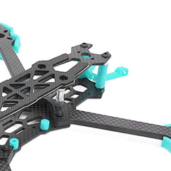 KENANLAN Quadcopter Frame Kit, FPV Racing Drone Frame Professional 225mm Wheelbase Carbon Fiber Quadcopter Frame for RC Drone Accessories (Blue)