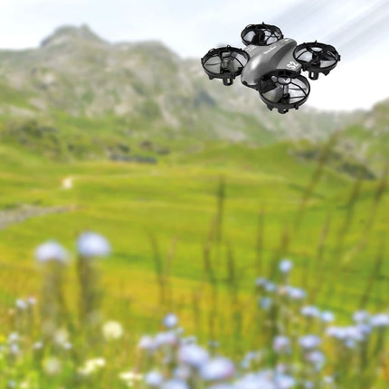 Simulus children's drone: mini quadcopter, remote control, gesture control, obstacle sensors (drone for children, remote-controlled toy, remote controls)