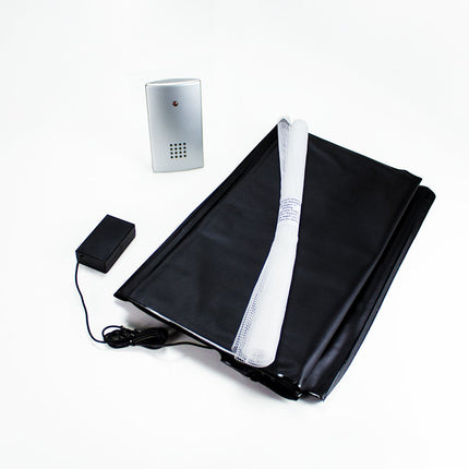 Pratoline wireless alarm mat - care aid - with mobile radio receiver - 70cm x 40cm - dementia fall prevention - stray protection