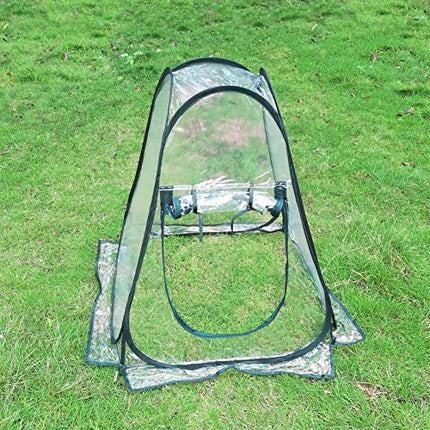 Tesmotor tomato greenhouse for tomatoes, vegetables, plants, small greenhouse overwintering tent for cold frame, vegetables, flowers 70x70x80CM