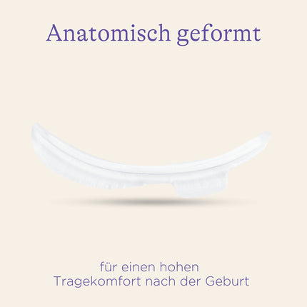Lansinoh Postpartum Pads - 10 pieces - extra absorbent &amp; breathable - for heavy lochia &amp; the first days after birth