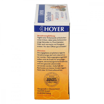 hoyer jelly roy.+bluetenpol.+wheat k. drinking camp 10X10ml
