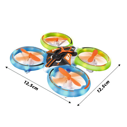 Xtrem Raiders Neon Evo Drone - Drone for children with neon lights +14 years | Drone with camera | Drone for kids | Mini drone for children | For outdoors and indoors