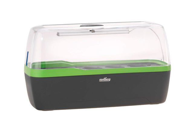 Romberg 16294397 BoQube Greenhouse &amp; Planter L plus LED anthracite-green (Indoor Greenhouses)