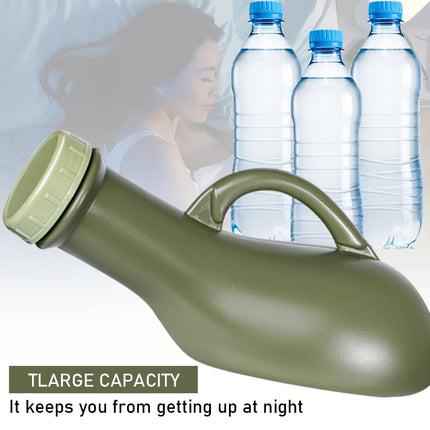 Urinal Bottle Portable Urinal Bottles Pee Bottles Emergency Urinal Toilet Male Urinals Incontinence Bottle for Men Women 1000ML
