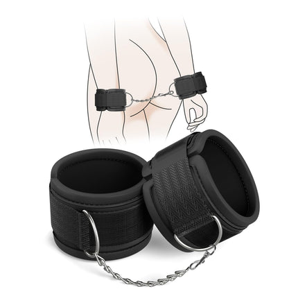 BDSM Bondage Restraints SM Sex Toys for Couples, Sex Bondage Set Bed Restraints Handcuffs Eye Mask Blindfold Feather Tickler Fetish Ankle Cuffs Sex Toys for Bed