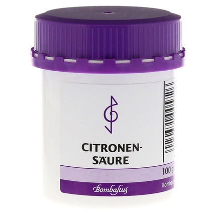 Citric acid from Bombastus 100 g