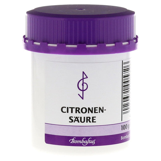 Citric acid from Bombastus 100 g