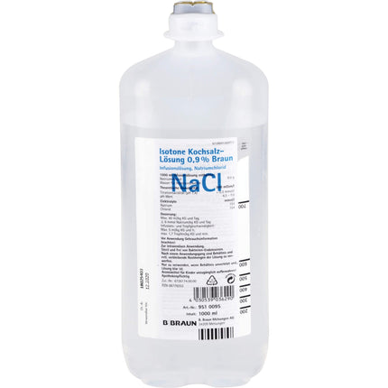 B. Braun Melsungen AG ISOTONE saline solution 0.9% Braun Ecoflac Plus 1000 ml