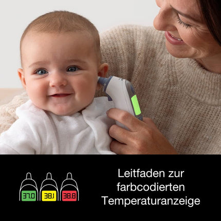 Braun ThermoScan 7 Ear Thermometer BRAIRT6520 | Age Precision Technology | Color-coded digital display | Baby and toddler friendly | The #1 brand among doctors (1)