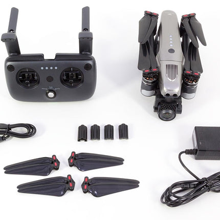 Walkera 15001000 Vitus Portable Quadcopter RTF FPV Drone with 4K UHD Camera, Obstacle Detection, GPS, Active Track, DEVO F8S Remote Controller, Battery and Charger