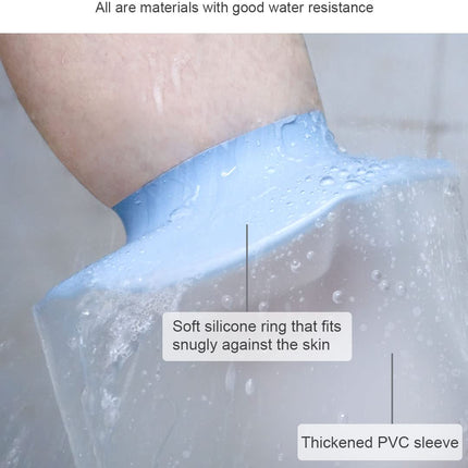 CureSquad Shower Protector Foot, Waterproof Foot Cover for Shower, Soft Comfortable Cast Cover for Foot, Ankle Cast Covers for Shower Adult, Reusable Cast Protector, Wound Care Accessory
