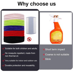 MOLZINY 20 pieces anti-lice hair tie treatment against head lice anti-lice hair tie against head lice anti-lice against head lice lice prevention hair tie rubber band with extra fine tooth comb