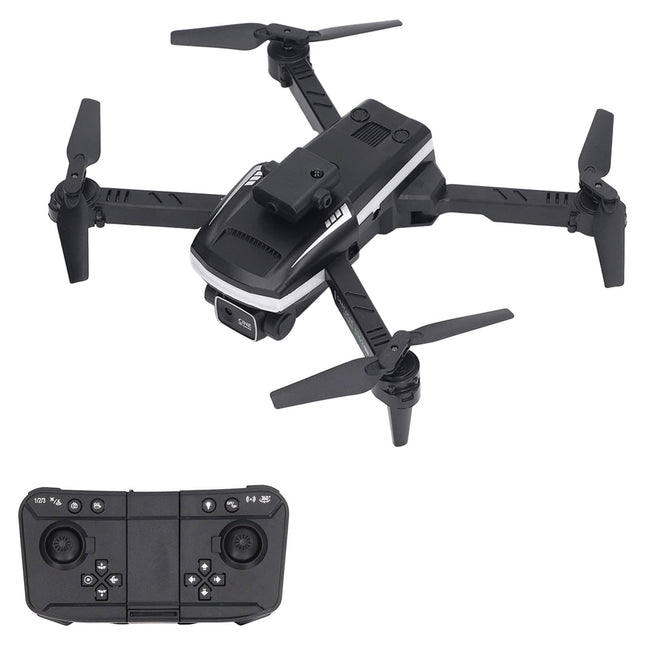 S162 FPV RC Drone, 4K HD Dual Camera WiFi Quadcopter with Waypoint Flying, Adjustable Speed, 360° Flips, Automatic Photography, Automatic Hovering,