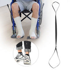Leg Lifter Strap Foot, Rigid Loop Lift for Wheelchair Bed, Car, Rigid Foot Loop Handle for Adults, Seniors, Elderly, Leg Lifting Aid, Riser Loops for Hand and Foot