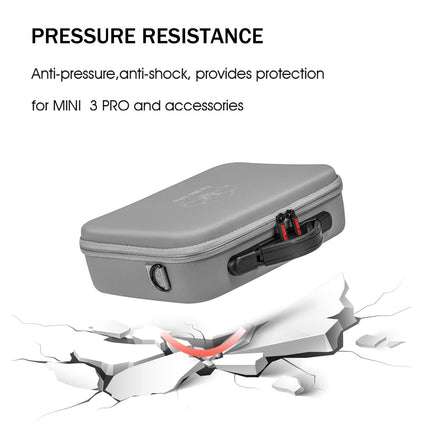xocome DJI Mini 3 PRO Handbag Crossbody Organizer for DJI Mini 3 Pro Drone Accessories - Portable Hard Handbag (for DJI RC with Screen Remote Controller)