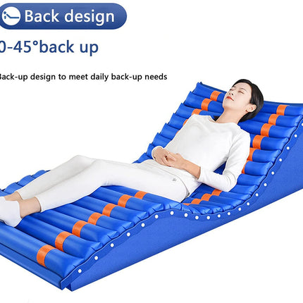 FOOJO Anti-Decubitus Mattress, Alternating Pressure Mattress with Lift and Left and Right Flip Design Function, Medical Air Mattress for the Prevention of Pressure Sores and Decubitus