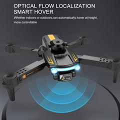 Goolsky LSRC XT2 Drone, Drone with 4k Camera, WiFi Optical Flow Positioning, 2.4GHz Obstacle Detection, Quadcopter Drone for Beginners, Black