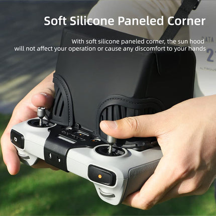 Taoke RC Silicone Sunshade Foldable Sun Visor for D-JI RC Mavic Mini 3 and Mini 3 Pro Remote Control