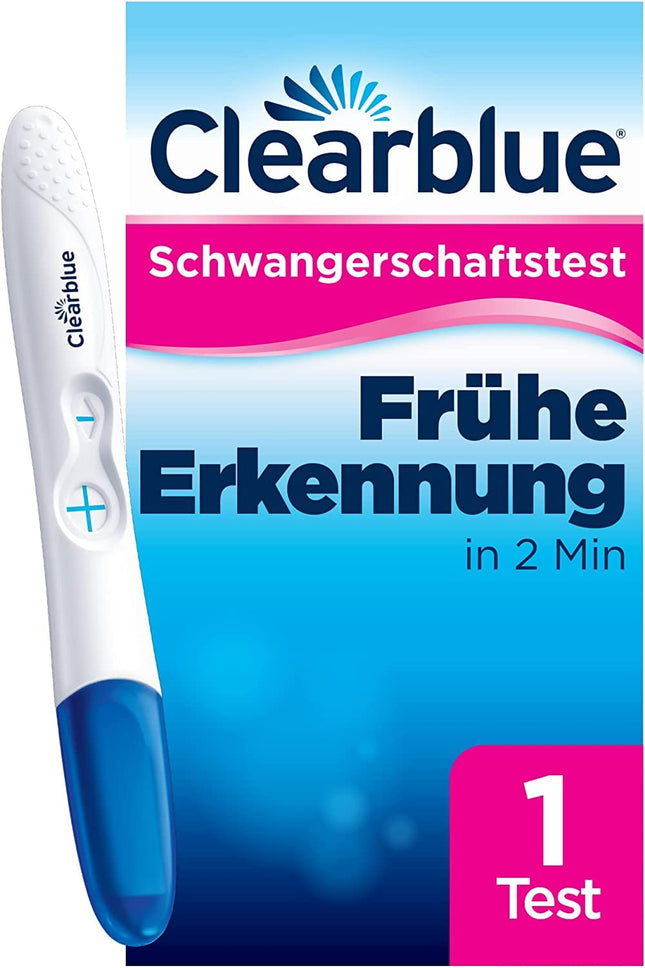Clearblue Pregnancy Test Early Detection, Early Test, Pregnancy Test, 1x Early Pregnancy Test/Early Pregnancy Test, over 99% reliable, Determine Pregnancy, 25 mIU/ml