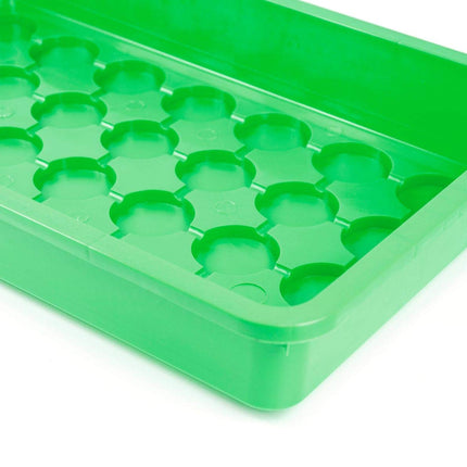 mgc24 Indoor Greenhouse - Growing Tray with Lid and Ventilation - Green - 2 Pieces