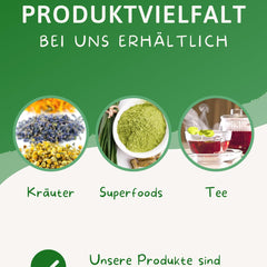 Organic Barley Grass Powder 500g | Finely ground barley grass powder | Certified organic quality | Perfect addition to smoothies, juices, golden milk, moon milk, etc. | Herzlich Natur
