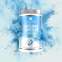LINEAVI Inulin Powder, 500g Inulin Powder, low-calorie fiber from chicory root (chicory), intestinal flora, suitable for drinks and for cooking and baking, made in Germany