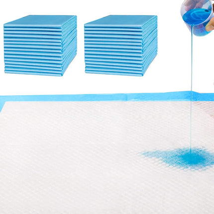 Disposable incontinence pad for beds 60x60 cm absorbent bed pad waterproof medical pads for seniors patients children 15 pieces