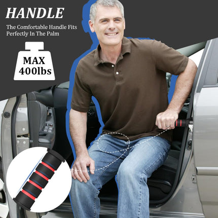 URAQT mobility aid for car, car door handle for elderly people car handle, door handle for seniors entry aid exit aid grab handle assistant support handle, car cane supports all doors